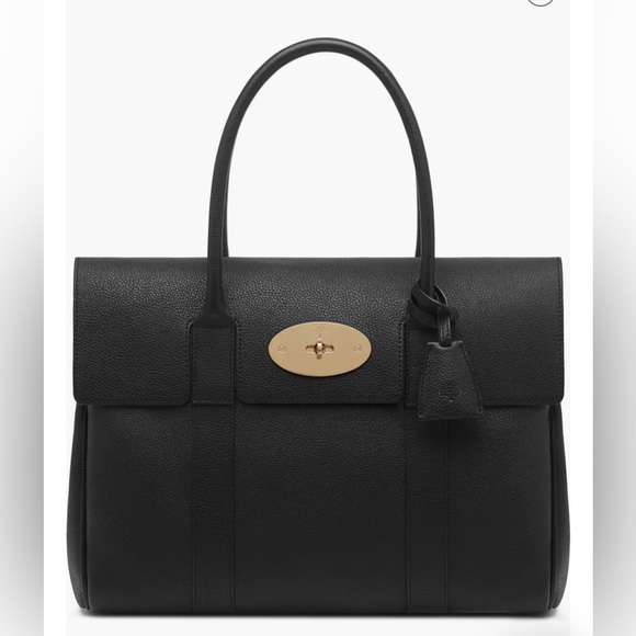 Mulberry Handbags - ✨💥⚡️ Mulberry Black Pebbled Leather Bayswater Satchel